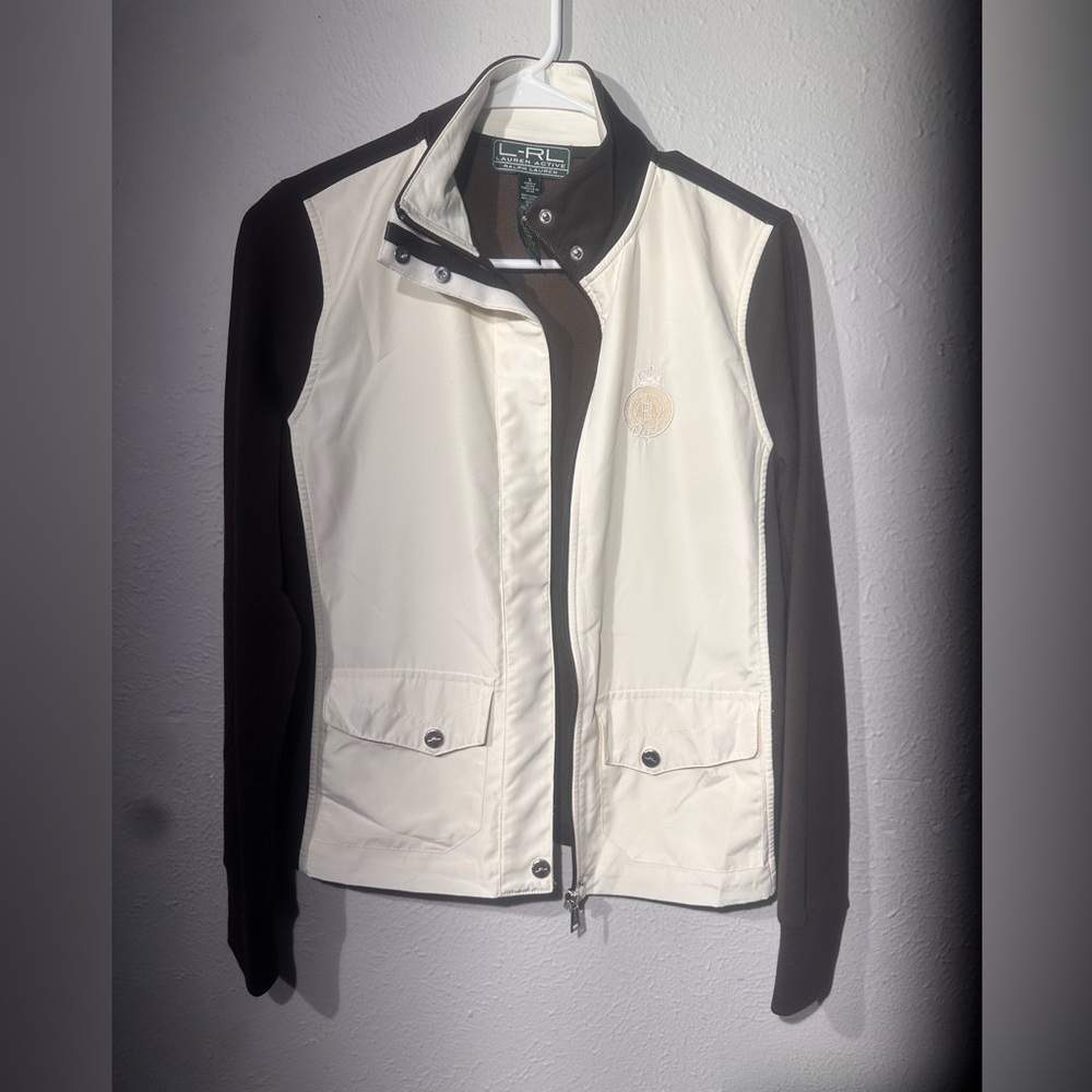 Ralph Lauren Cream and Brown Utility Jacket - Picture 9 of 14
